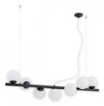 Lampa wisząca Osso listwa 7 pł. / czarny matowy O2917 W7 CZA