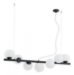 Lampa wisząca Osso listwa 7 pł. / czarny matowy O2917 W7 CZA