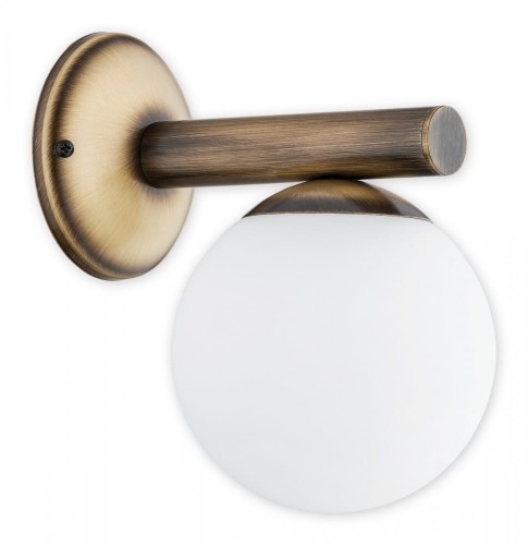 Lampa ścienna Osso kinkiet 1 pł. / patyna O2910 K1 PAT