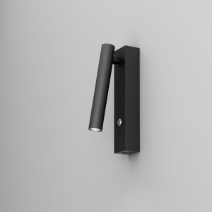 Kinkiet z wyłącznikiem i USB do sypialni PET micro R switch USB LED 26530 Aqform