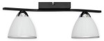 Lampa sufitowa Faber plafon 2 pł. / czarny matowy + chrom O3252 P2 CZA + CH