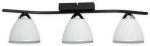 Lampa sufitowa Faber plafon 3 pł. / czarny matowy + chrom O3253 P3 CZA + CH