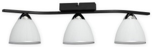 Lampa sufitowa Faber plafon 3 pł. / czarny matowy + chrom O3253 P3 CZA + CH