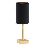 Lampa stołowa do salonu złota piękna lampka biurkowa nocna ABRUZZO 8031