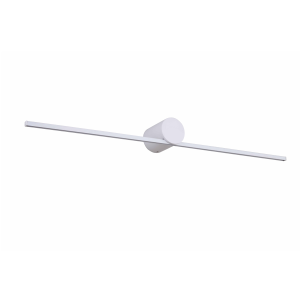 Lampa nad lustro IP44 Modern Slim kinkiet L biały LP-777/1W L WH
