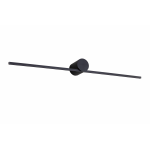 Lampa nad lustro IP44 Modern Slim kinkiet L czarny  LP-777/1W L BK