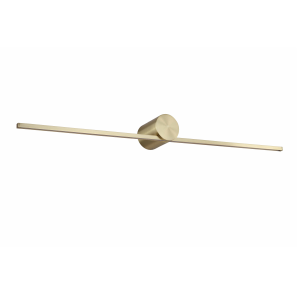 Lampa nad lustro IP44 Modern Slim kinkiet L złoty LP-777/1W L GD