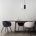 Lampa Manacor 1 wisząca czarna  LP-232/1P BK