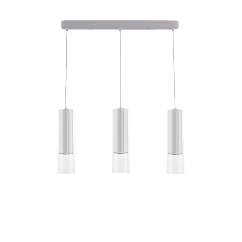 Lampa Manacor 3 linia wisząca biała LP-232/3L WH