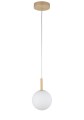 Lampa wisząca kula złota GAMA 1 33406
