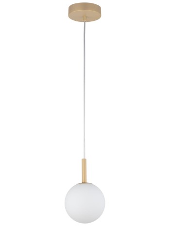 Lampa wisząca kula złota GAMA 1 33406