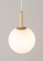 Lampa wisząca kula złota GAMA 1 33406