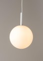 Lampa wisząca kulka biała GAMA 1 33405