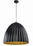 Lampa wisząca Telma M czarno złoty 32020 Sigma