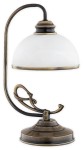 Lampa gabinetowa Lambda lampka stołowa 1 pł. / patyna O3178 L1 PAT Lemir