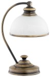 Lampa nocna Pelion lampka stołowa 1 pł. / patyna O3188 L1 PAT Lemir