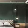 Lampa wisząca Loop czarna 123cm  ST-8928S black