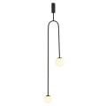 Lampa wisząca Loop czarna 123cm  ST-8928S black