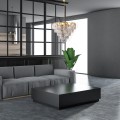 Żyrandol kryształowy lampa wisząca złoty 6xE14 Chelsea ML6002
