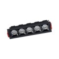 Lampa do zabudowy podtynkowa oprawa liniowa Midi LED Black 20W 4000K Nowodvorski 10065
