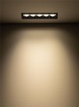 Lampa do zabudowy podtynkowa oprawa liniowa Midi LED Black 20W 4000K Nowodvorski 10065