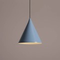 Lampa wisząca FORM DUSTY BLUE niebieska  1108G16 Aldex