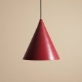 Lampa wisząca 1XE27  FORM RED WINE bordowa 1108G15 Aldex