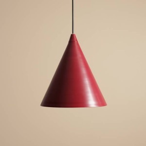 Lampa wisząca 1XE27  FORM RED WINE bordowa 1108G15 Aldex