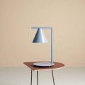 Lampka stołowa 1XE27  FORM TABLE DUSTY BLUE niebieska 1108B16 Aldex