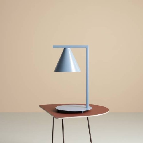 Lampka stołowa 1XE27  FORM TABLE DUSTY BLUE niebieska 1108B16 Aldex