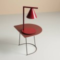 Lampka biurkowa 1XE27 FORM TABLE RED WINE bordowa 1108B15 Aldex