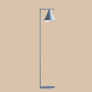 Lampa podłogowa FORM FLOOR DUSTY BLUE niebieska 1108A16 Aldex