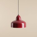 Lampa wisząca COMO RED WINE bordowa 1XE27 Aldex 946G15