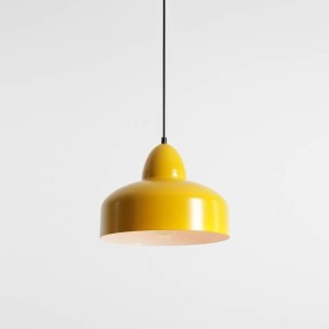 Lampa wisząca COMO MUSTARD musztardowa 1XE27 Aldex 946G14