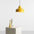 Lampa wisząca COMO MUSTARD musztardowa 1XE27 Aldex 946G14