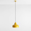 Lampa wisząca COMO MUSTARD musztardowa 1XE27 Aldex 946G14