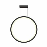 Lampa wisząca czarna koło mała IP44 Mirror LP-999/1P S BK