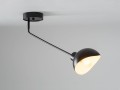 Industrialna czarna lampa sufitowa  Roy 1 plafon 32427