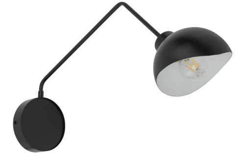 Kinkiet metalowy czarny Roy 32435