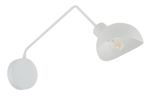 Kinkiet metalowy biały Roy 32436