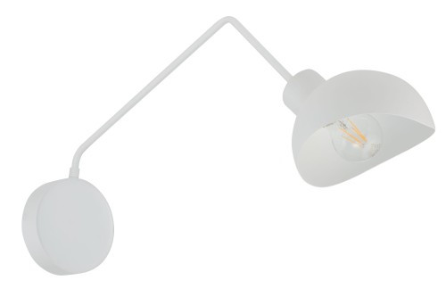 Kinkiet metalowy biały Roy 32436