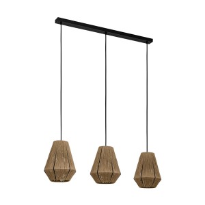 Potrójna lampa wisząca na listwie 43786 Alderney