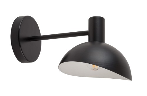 Kinkiet metalowy czarny 40533