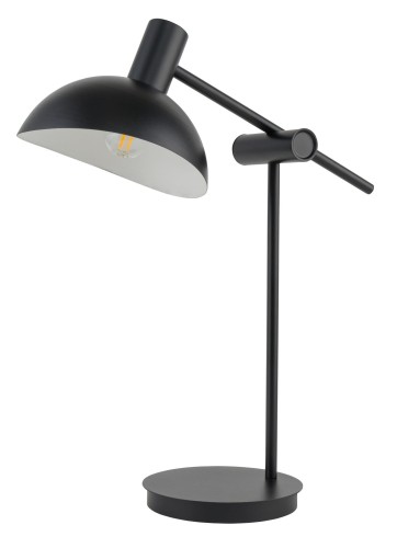 Lampa biurkowa metalowa czarna 50344 Artis