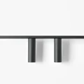 Lampa ścienna czarny kinkiet 2XGU10 TREVO WALL 2 ALL BLACK (left) 1104D1 Aldex