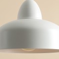 Lampa wisząca biała COMO 1XE27 Aldex 946G