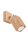 Kinkiet KEKE dąb lampa natynkowa do sypialni SL.1035 Sollux Lighting