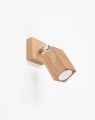 Kinkiet KEKE dąb lampa natynkowa do sypialni SL.1035 Sollux Lighting
