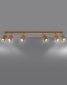Plafon KEKE 6 dąb lampa sufitowa, kinkiet SL.1039 SOLLUX LIGHTING