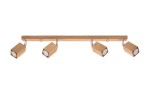 Plafon KEKE 4 dąb listwa sufitowa SL.1038 SOLLUX LIGHTING